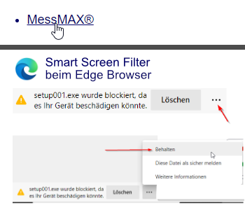 Download über Browser